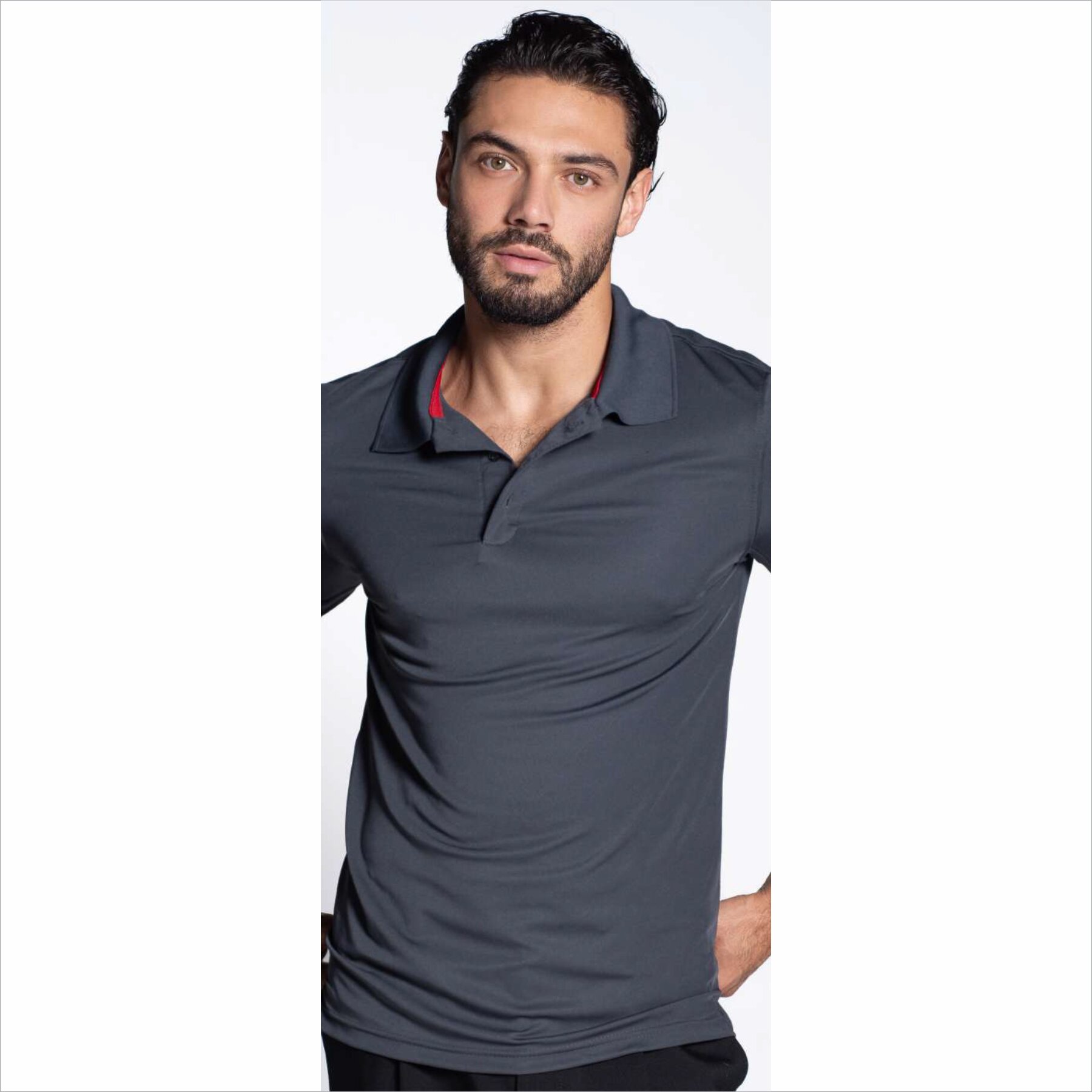 POLO POLIÉSTER PIQU ELASTANO