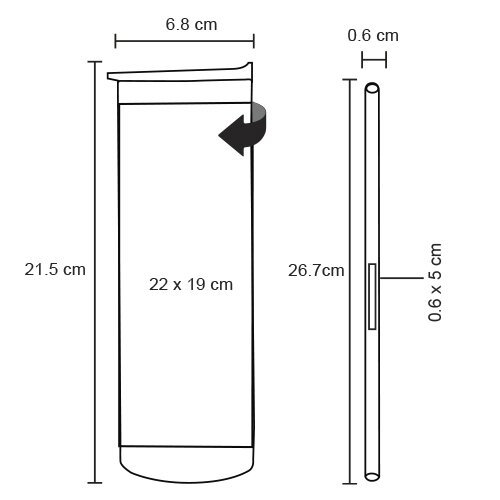 TERMO PLASTICO 630ML MACNEYA