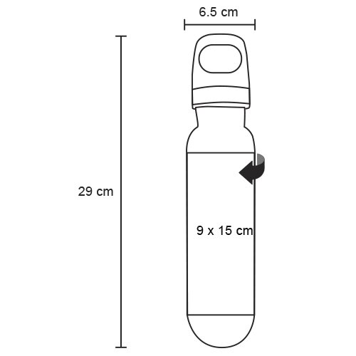 TERMO PLASTICO 670ML MACNOXY