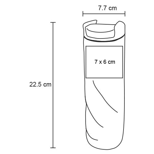 TERMO PLASTICO 500ML MACNYNE