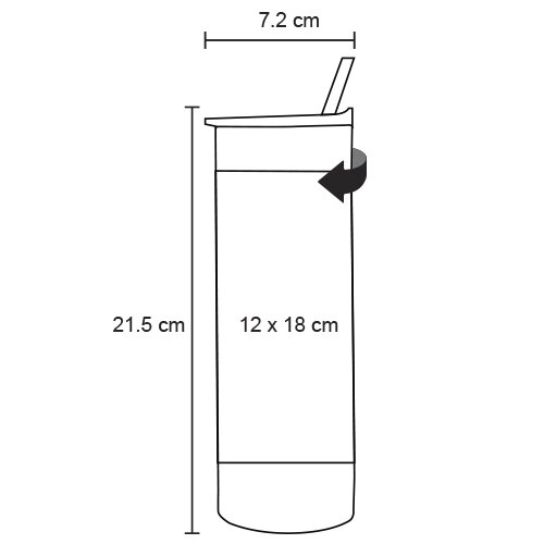 TERMO PLASTICO 610ML MACQUVL