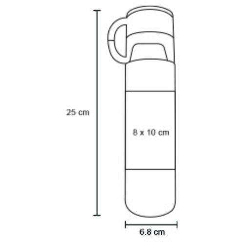 TERMO INOXIDABLE 500ML MACQUYL