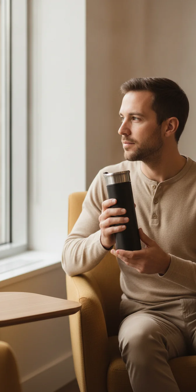 TERMO ACERO 450ML MACSTER