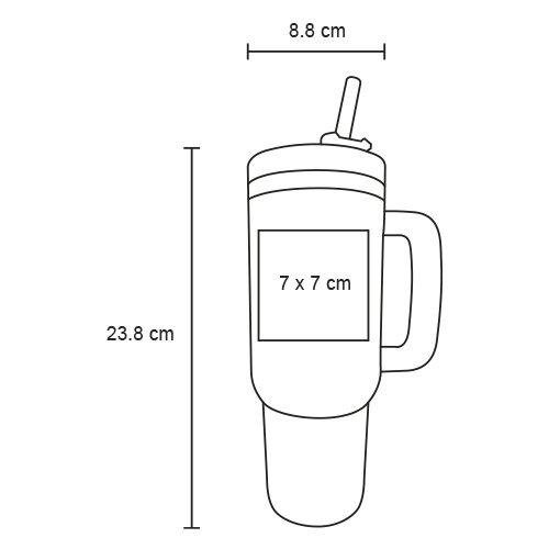 TERMO PLASTICO 900ML MACTARK