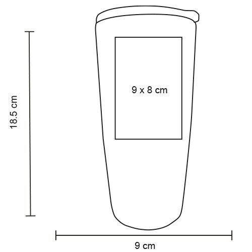 TERMO PLASTICO 650ML MACTDRA