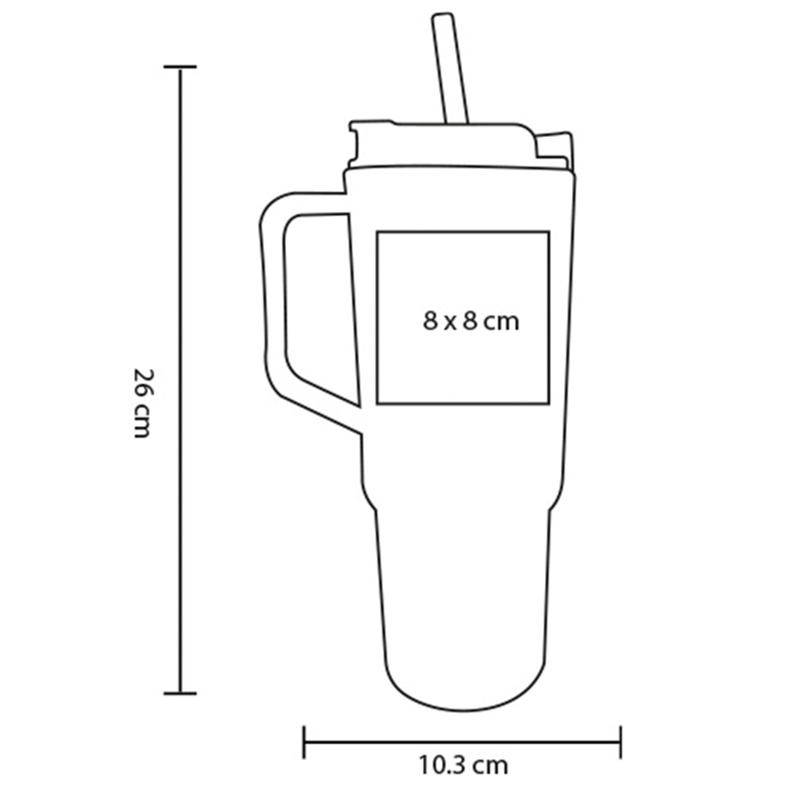 TERMO PLASTICO 500ML MACTEFT