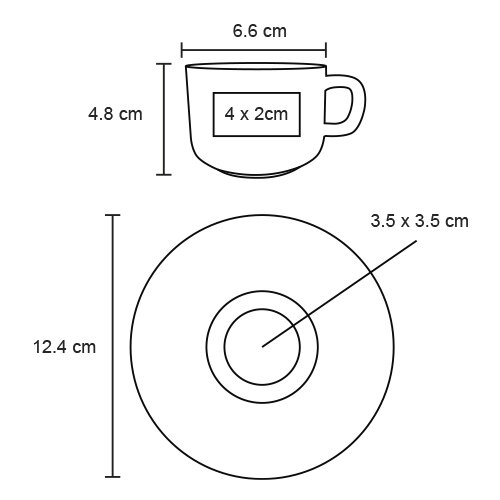 TAZA CERMICA MACTOPR 90ML
