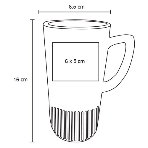 TAZA CERMICA MACTOPU 520ML