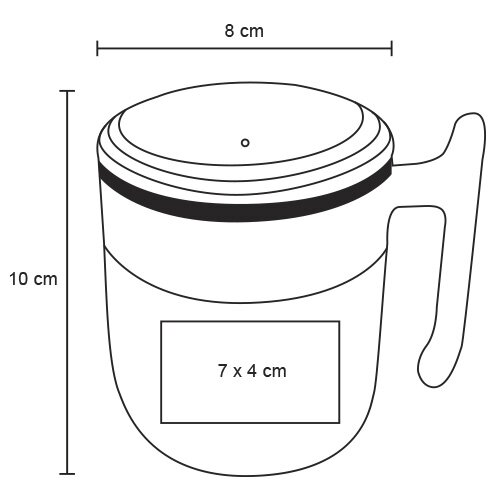 TERMO ACERO INOXIDABLE 360ML MACTOUE