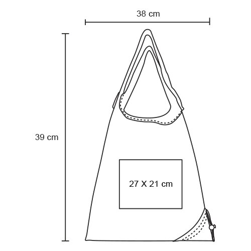 BOLSA POLIÉSTER PLEGABLE MAEORA