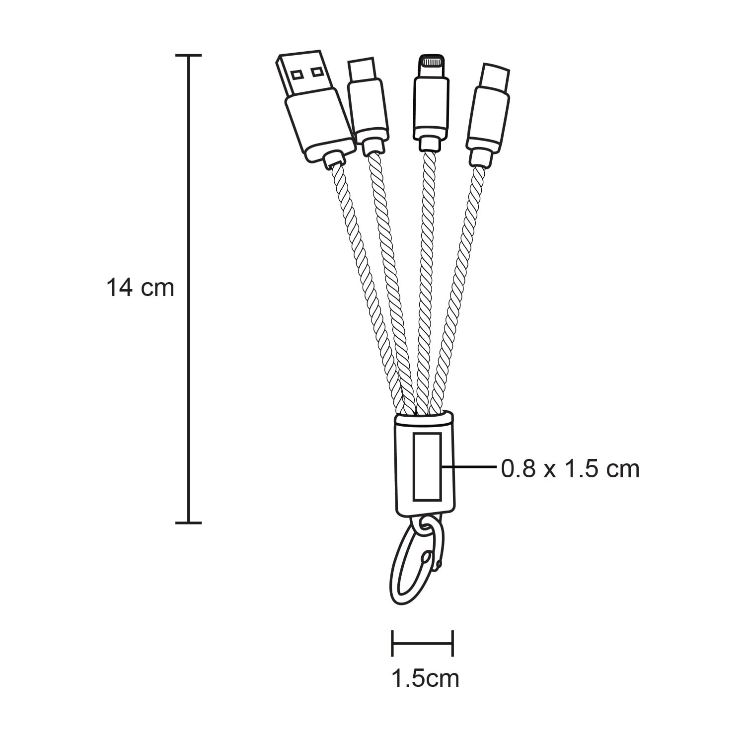 CABLE PLASTICO PADNIS