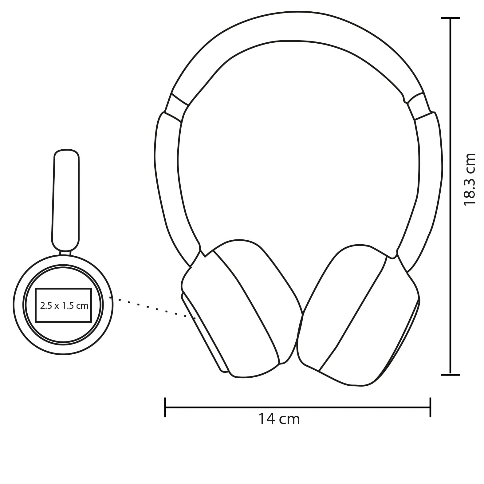 AUDIFONOS ABS 200MAH PAERVE