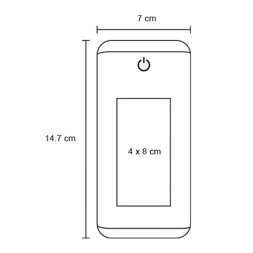 POWER BANK PLASTICO RABYLT