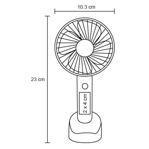 VENTILADOR PLASTICO RACRUEL