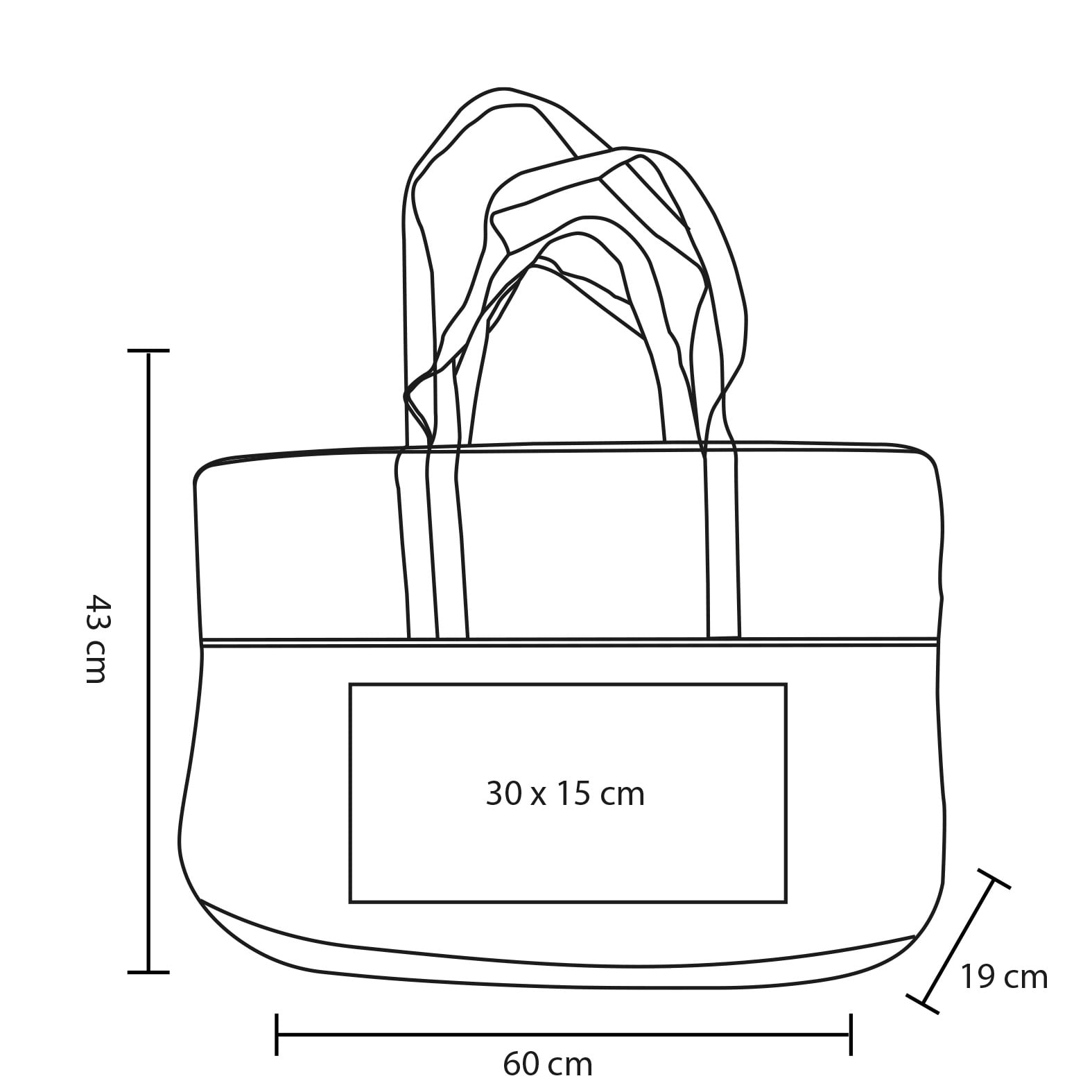 BOLSA ALGODN RAENIX