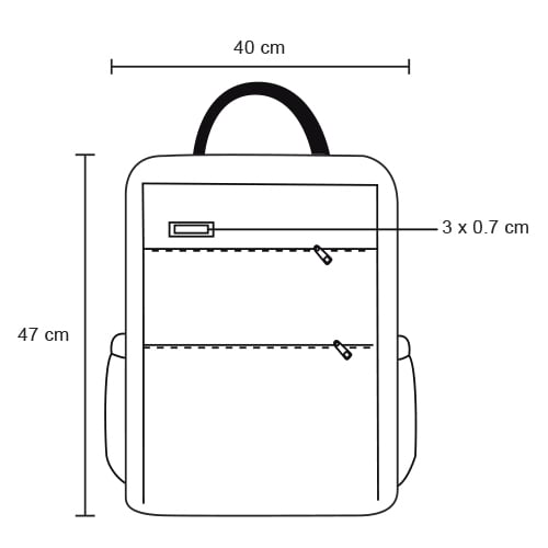 MOCHILA EJECUTIVA TELA SADRVO