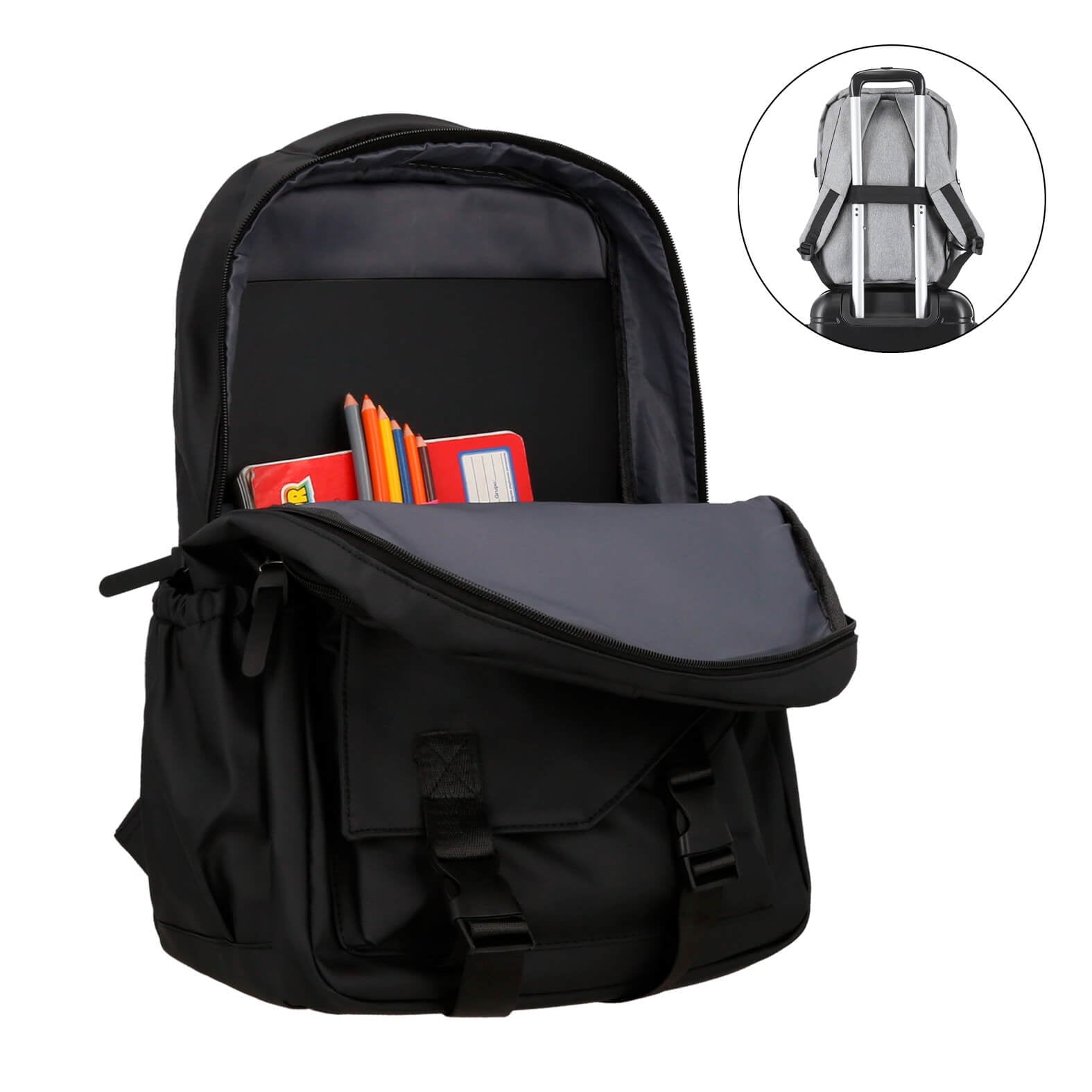 MOCHILA EJECUTIVA TELA SADZON
