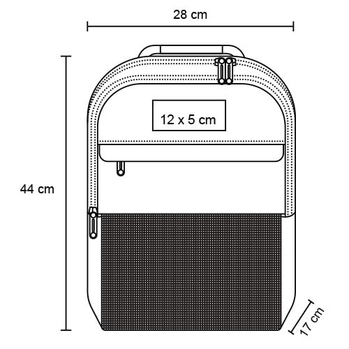 MOCHILA EJECUTIVA TELA SAEARK