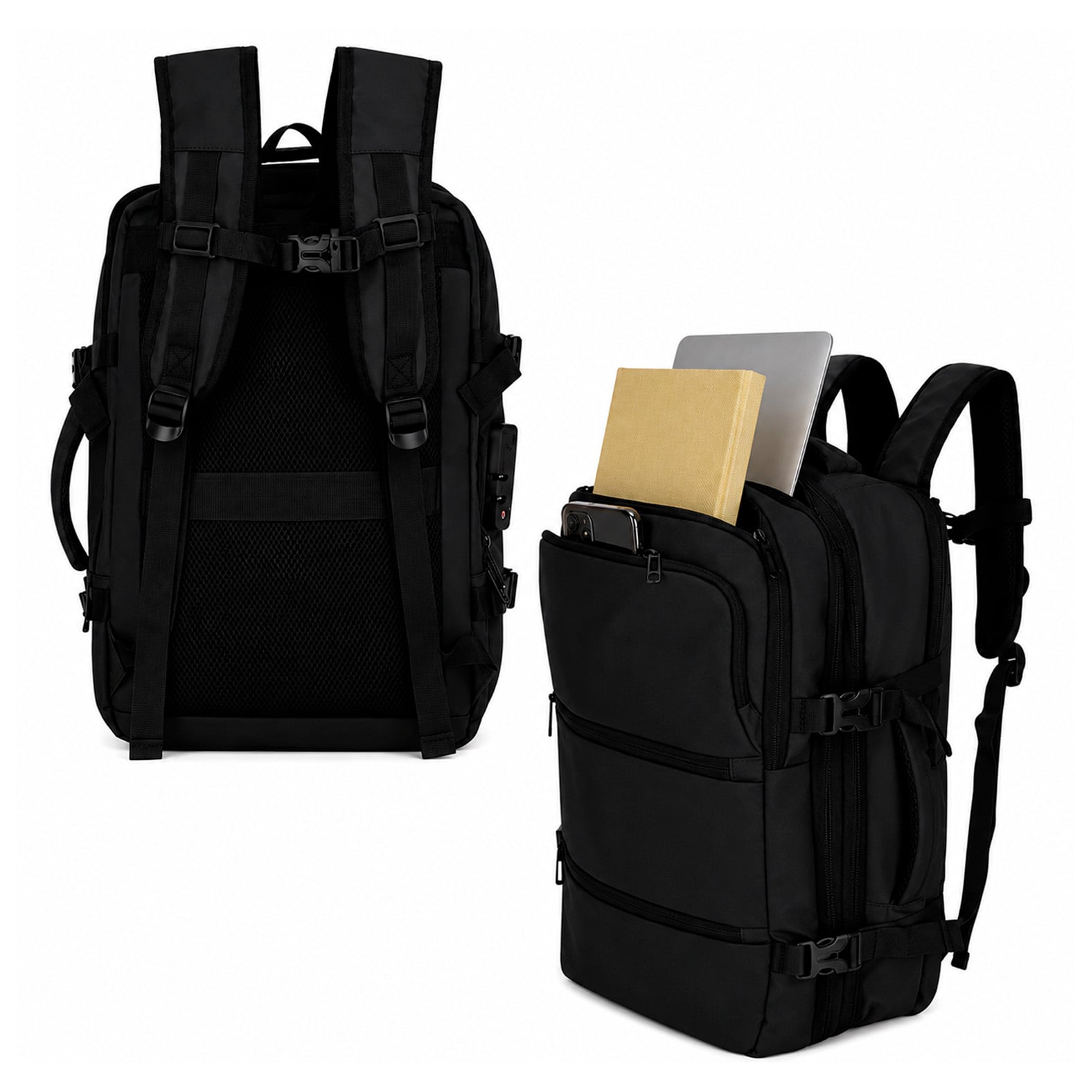 MOCHILA EJECUTIVA TELA SAEBER