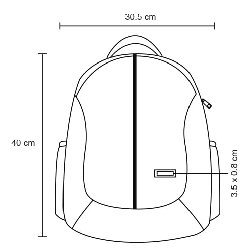 MOCHILA EJECUTIVA TELA SAEEMA