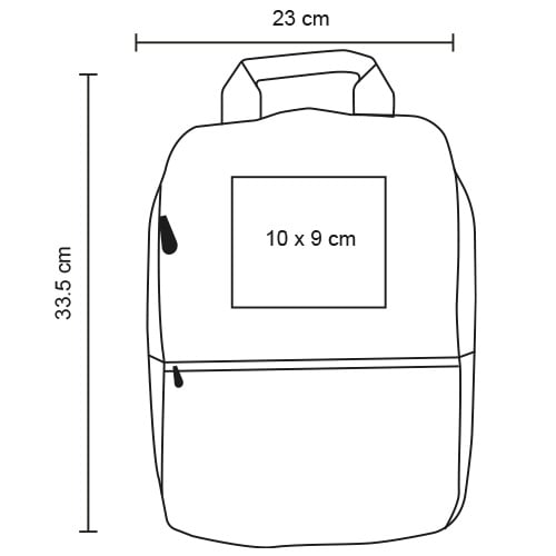 MOCHILA ESCOLAR TELA SAENIC