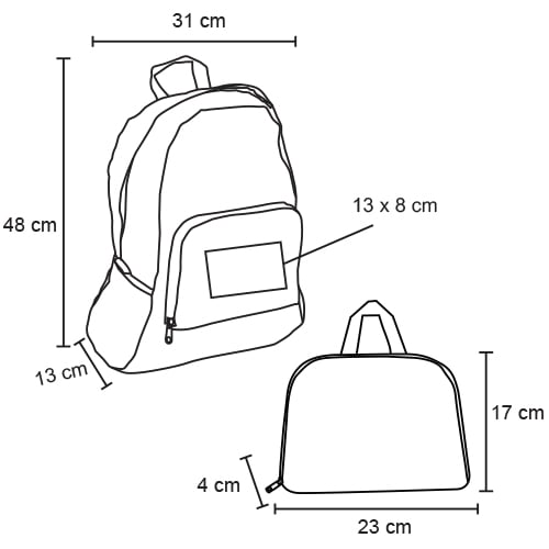 MOCHILA ESCOLAR TELA SAEOLCO