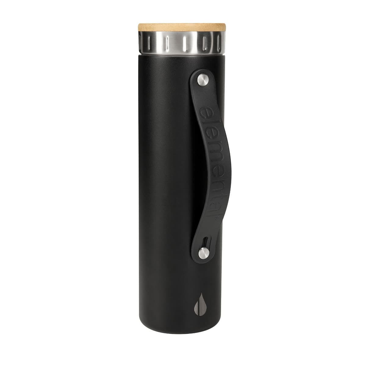 TERMO ACERO INOXIDABLE / BAMBU / SILICN VABUSE