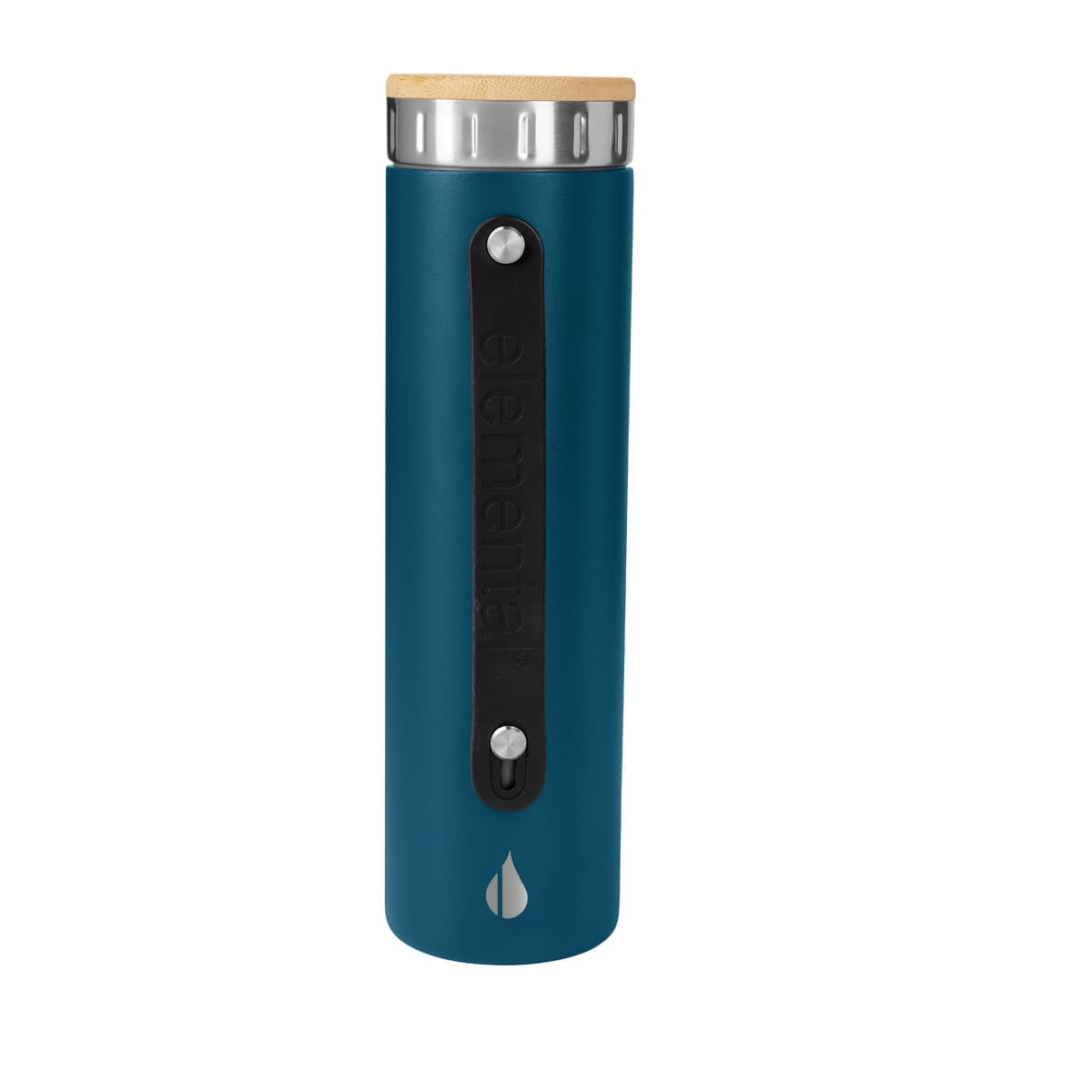 TERMO ACERO INOXIDABLE / BAMBU / SILICN VABUSE