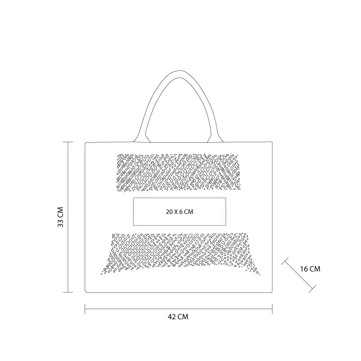 BOLSA YUTE / ALGODN ZACLOYDE