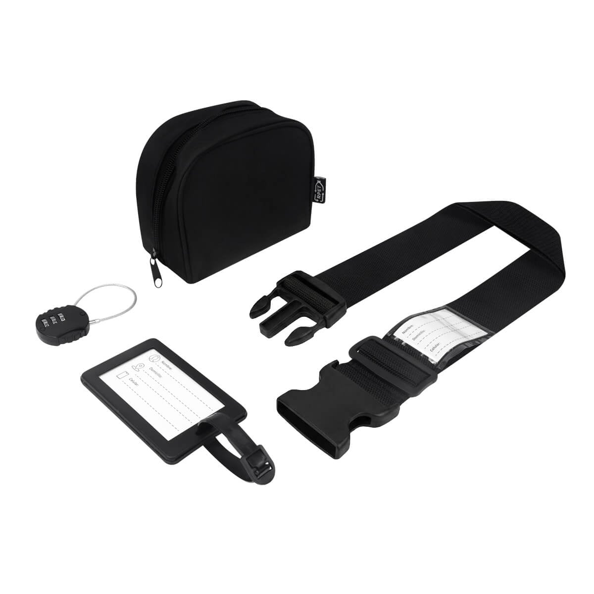 SET PLASTICO RECICLADO ESTUCHE ZADIC