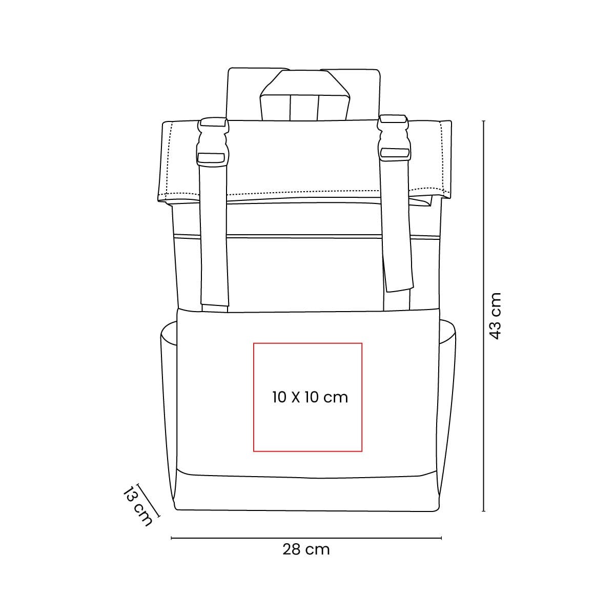 MOCHILA POLIÉSTER CASUAL AAEBER