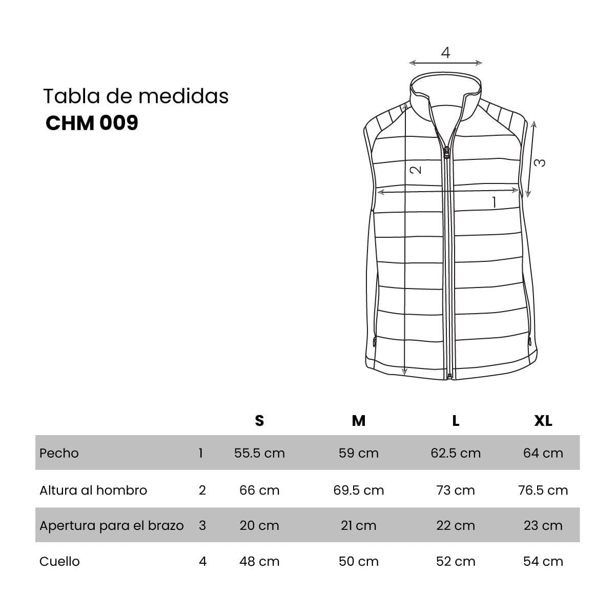CHALECO NYLON BACSILY
