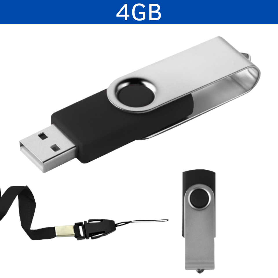 USB GIRATORIA 4GB LACTOVST