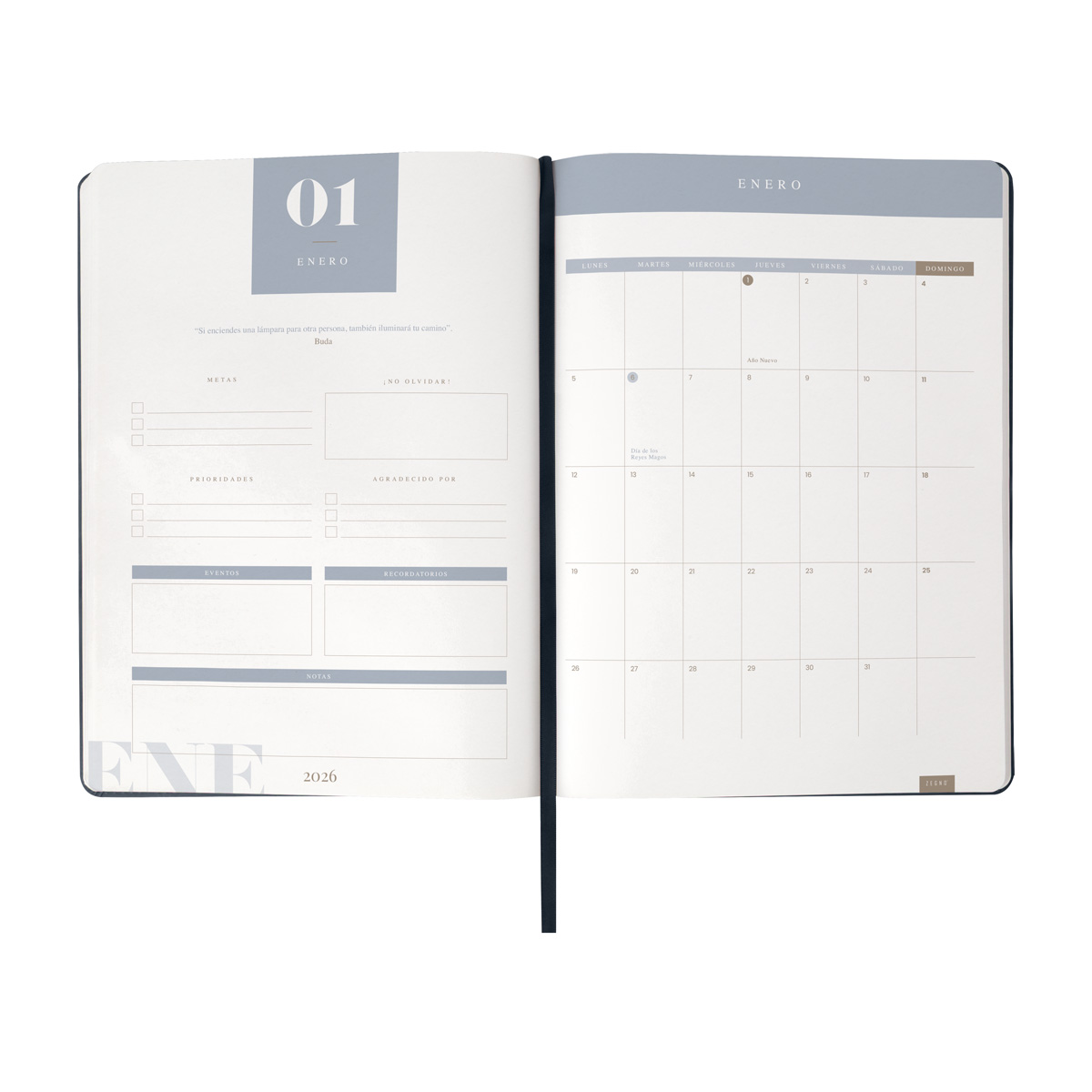 AGENDA DIARIA ULTRA 2026