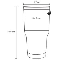 TERMO PLASTICO 580ML MACNORA