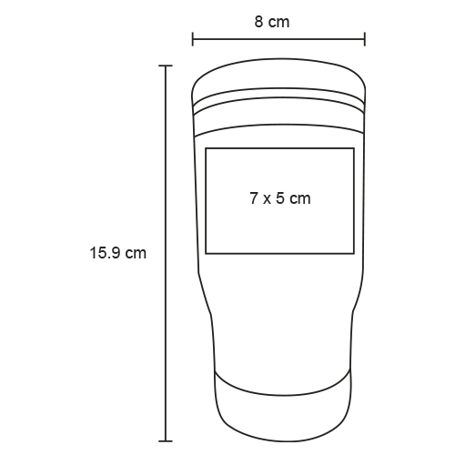 TERMO INOXIDABLE 390ML MACROVA