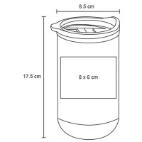 TERMO PLASTICO 600ML MACSOLM