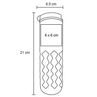 TERMO PLASTICO 450ML MACSVAS