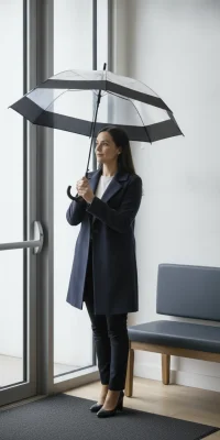 PARAGUAS POLIÉSTER IMPERMEABLE MACTLUX