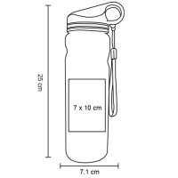 CILINDRO INOXIDABLE MACTOHE 750ML