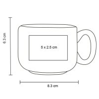 TAZA CERMICA MACTOPI 220ML