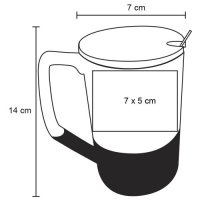 TAZA CERMICA MACTOPO 485ML