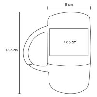 TAZA CERMICA MACTOSIS 450ML