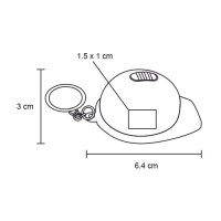 LLAVERO PLASTICO PACRURN