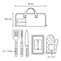 SET BBQ PLASTICO PACTISY