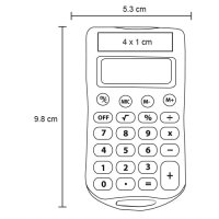 CALCULADORA PLASTICO RACPYNE