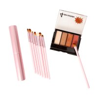 SET MAQUILLAJE ALUMINIO RAEVST