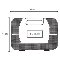 SET HERRAMIENTAS PLASTICO SACQUEL