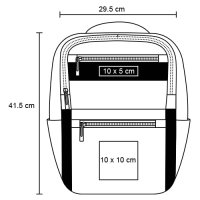 MOCHILA EJECUTIVA TELA SADPHI