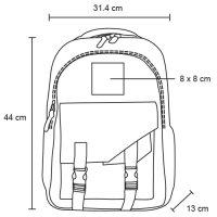 MOCHILA EJECUTIVA TELA SADZON